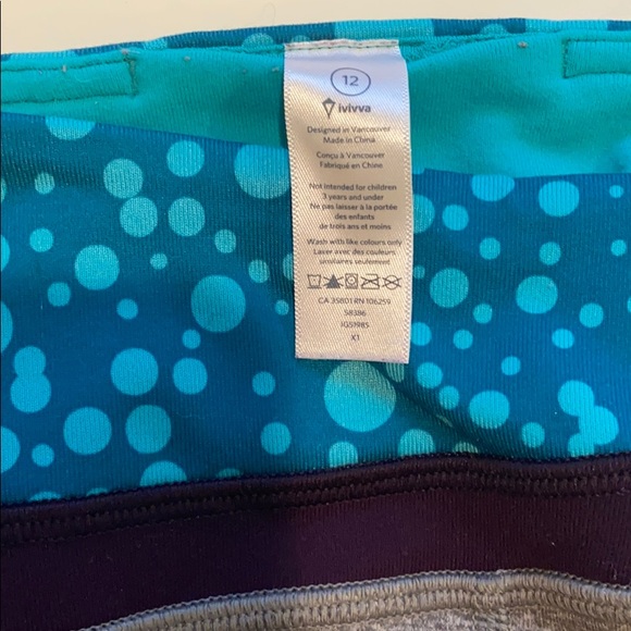 Ivivva grey flare pants - Picture 2 of 3